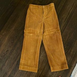 Courduroy slim Emmett wide leg from madewell